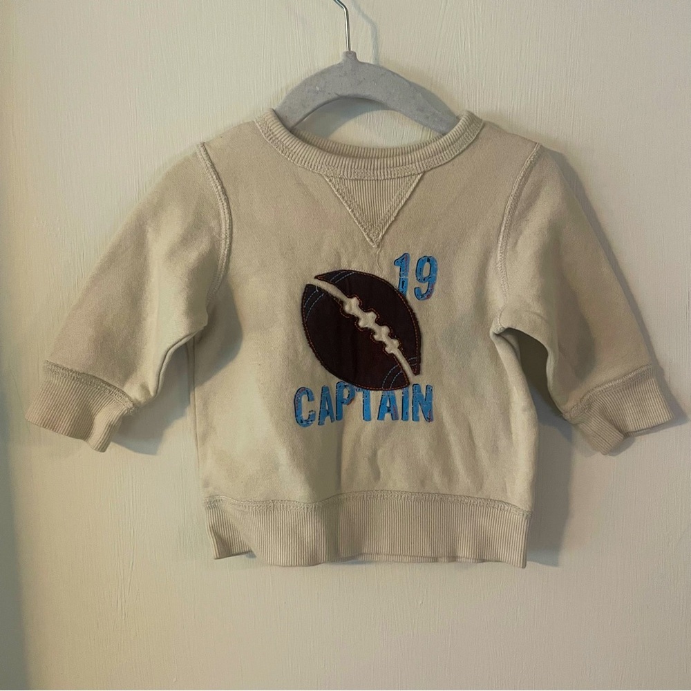 Jumping beans “Captain” sweater in beige